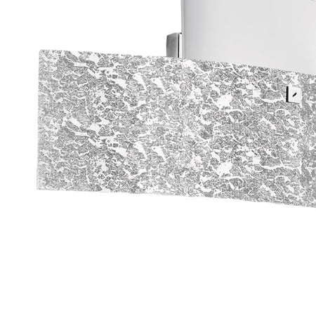 Plafoniera moderna Gea Luce LARA PP E27 LED vetro lampada soffitto