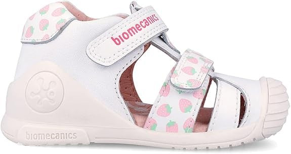 Sandali bambina primi passi 20 - 25 fragoline Biomecanics