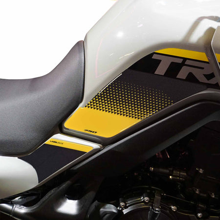 Protezioni Laterali Serbatoio moto Adesivi compatibili con Honda Transalp 2025