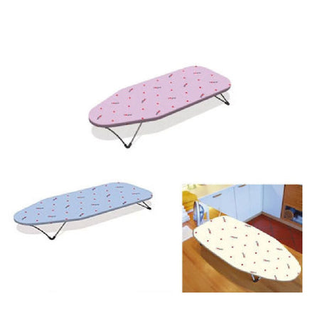 Asse da Stiro Portatile Salvaspazio 73x32 cm con 60 Mollette Soft Anti segno