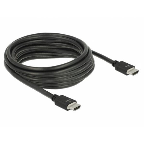 DeLOCK 85296 cavo HDMI 5 m HDMI tipo A [Standard] Nero (85296 HDMI cable 5 m HDMI - Type A [Standard] Black - - High Speed - HDMI cable - Warranty: 12M)