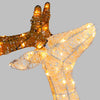 Renna 3D luminosa con LED LHC Traditional da Ø 5 mm, con cavo di alimentazione