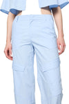 Dondup Pantaloni Azzurro da donna