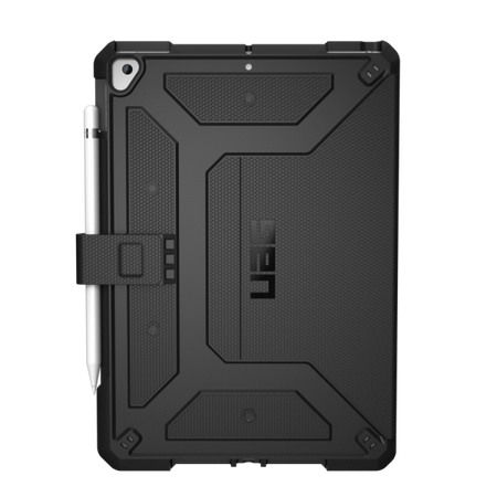 Urban Armor Gear Metropolis 25,9 cm [10.2] Custodia flip a libro Nero (UAG Case for iPad 10.2-in [9/8/7 Gen,)