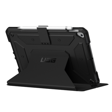 Urban Armor Gear Metropolis 25,9 cm [10.2] Custodia flip a libro Nero (UAG Case for iPad 10.2-in [9/8/7 Gen,)