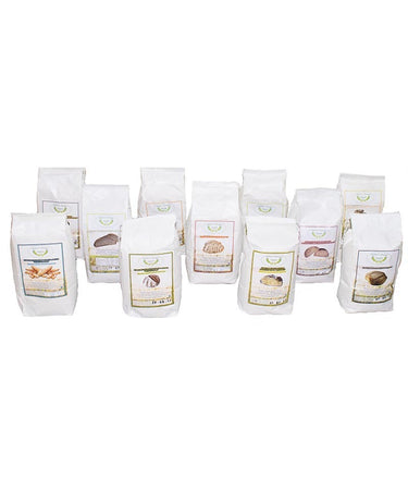 5kg Mix Pack Integrale "RUSSELLO, TUMMINIA, SARACENO, INTEGRALE DI GRANO DURO, SEGALE-MOLINO ZAPPALA'