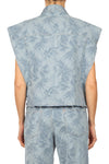 SO ALLURE So Allure - Gilet - 450047 - Fantasia Azzurro da donna