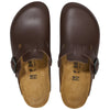 Sabot uomo Birkenstock Boston Pro marrone in pelle 1026187
