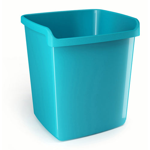 Cestino Gettacarte 15Lt Mydesk Turchese Arda