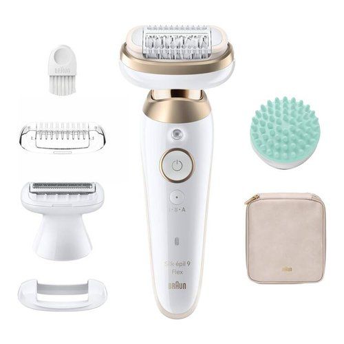 Braun silk-épil 9 flex 9-071 3d 40 pinzette oro, bianco - SES9 071