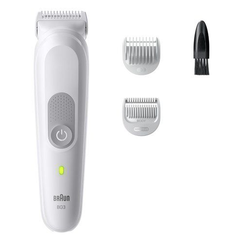 Depilatore braun bg3530 series 3 body groomer silver