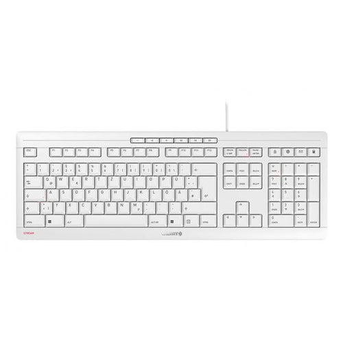 CHERRY JK-8500 tastiera USB QWERTZ Tedesco Bianco