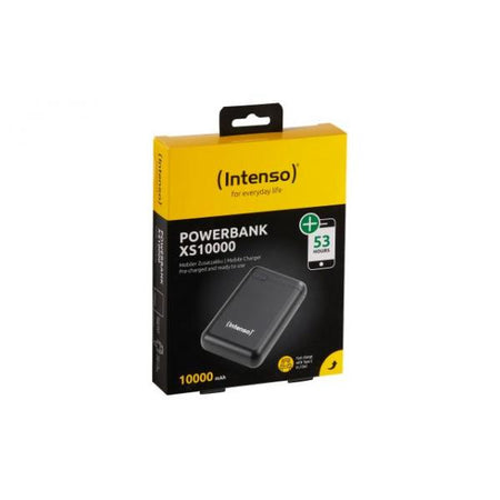 INTENSO POWER BANK 10000MAH USB A+TYPE C 5V-3.1A MICRO USB+TYPE C 5V - 3.1A BLACK
