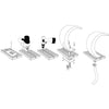 LED UBBINK Cascade acciaio Cobra