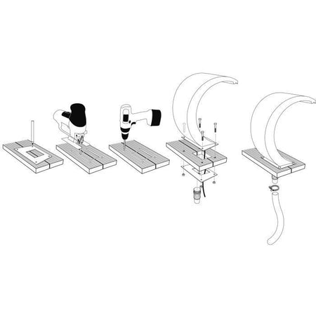 LED UBBINK Cascade acciaio Cobra