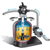 Kit filtrazione a sabbia per piscina - 2,5m3 / h