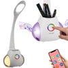 Lampada Led con Cassa Altoparlante Speaker Bluetooth Touch con Portapenne