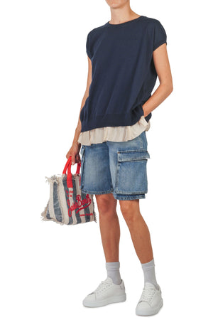 JUCCA Jucca - Maglia - 451709 - Blu da donna