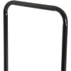 Portalegna in Metallo Interno Esterno Legnaia Camino Stufa 150x35x120cm Nero