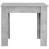 Tavolo in Legno Cucina 60x90 cm H 78 cm Allungabile fino a 60x120 cm Cemento