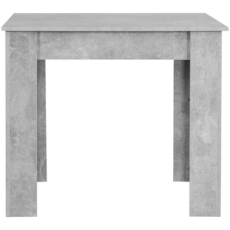 Tavolo in Legno Cucina 60x90 cm H 78 cm Allungabile fino a 60x120 cm Cemento