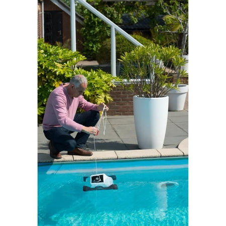 Pulitore per piscine a batteria UBBINK Robotclean Accu per piscine fino a 50 m