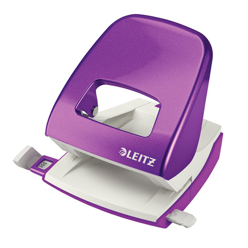 Perforatore 2 Fori 5008 Wow Viola Metal Max 30Fg Leitz