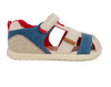 Sandali bambino primi passi tela 20 - 26 barefoot wide Biomecanics
