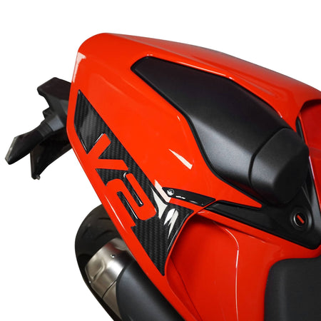 Adesivi Laterali Coda Moto resinati compatibili con Ducati Panigale V2 V2S 2025
