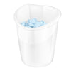 Cestino Gettacarte 15Lt Bianco Artico Ellypse Xtra Strong Cep
