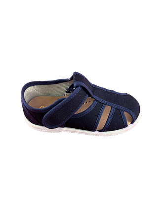 Pantofola per Bambini Granchio Tela Pantofole Da Asilo Blu