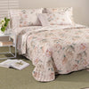 Copriletto Trapuntato Peonia Queen ! Caleffi In Cotone Matrimoniale  - Eleganza e Comfort Floreale