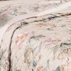Copriletto Trapuntato Peonia Queen ! Caleffi In Cotone Matrimoniale  - Eleganza e Comfort Floreale