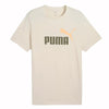 PUMA ESS No.1 Logo Tee Uomo – T-Shirt in Cotone con Stampa Iconica Look Sportivo Alpine Snow