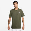 Nike M Nsw Club Tee Maglietta, Medium Olive
