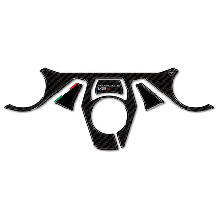 Adesivo 3D Piastra Forcella Sterzo compatibile con Ducati Panigale V2 V2S 2025