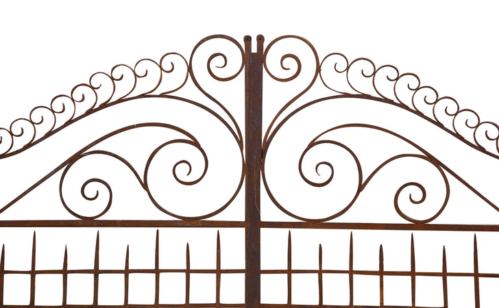 Biscottini CANCELLO IN FERRO L320XPR7XH245 CM battuto forgiato mano. Offerta Speciale