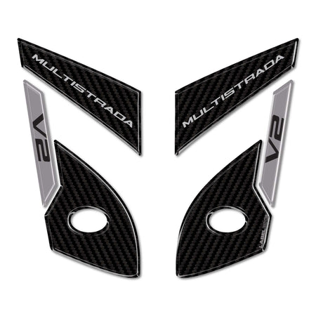 Adesivi Protezioni Parasteli moto compatibili con Ducati Multistrada V2 V2S 2025
