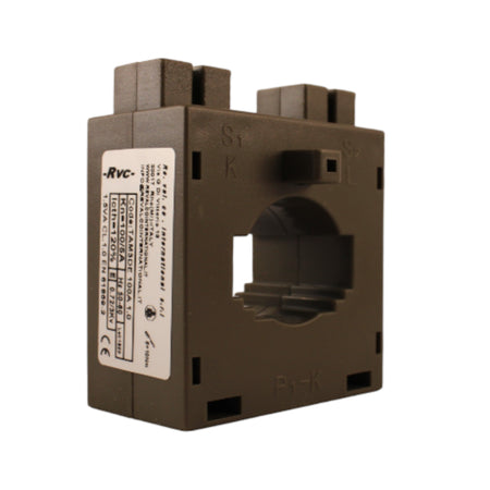 Trasformatore amperometrico 100/5A Cl.1 1,5VA barra 30x10mm RE.VAL.CO