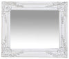 Biscottini Specchiera da appendere verticale/orizzontale L27xPR3xH32 cm finitura bianco anticato.