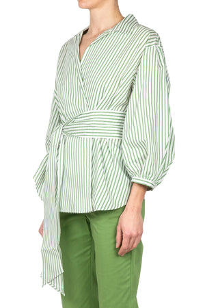 WEEKEND MAXMARA Weekend MaxMara - Camicia - 450468 - Bianco/Verde da donna