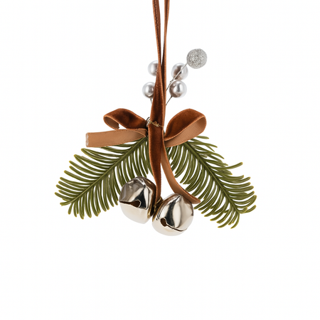 Pendente per albero di Natale con campanellini per decorazioni natalizie