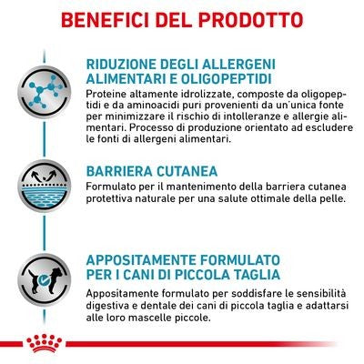 Royal Canin Anallergenic Small Dogs Croccantini per Cani Adulti
