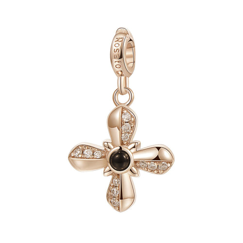 ROSATO - PENDENTE STORIE CROCE