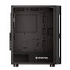 Case computer desktop ATX Nfortec NF-CS-AZIR-B Nero