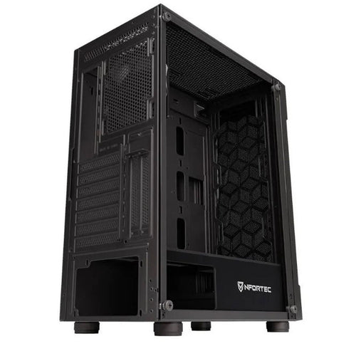 Case computer desktop ATX Nfortec NF-CS-AZIR-B Nero