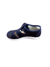 Pantofola per Bambini Granchio Tela Pantofole Da Asilo Blu