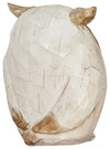 Biscottini Gufo in resina dipinta L53xPR21,5XH39 cm Statuetta raffigurante dimensioni
