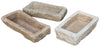 Biscottini Vasca in pietra antica, misure assortite, 1 pc Vecchia pietra, passato Offerta