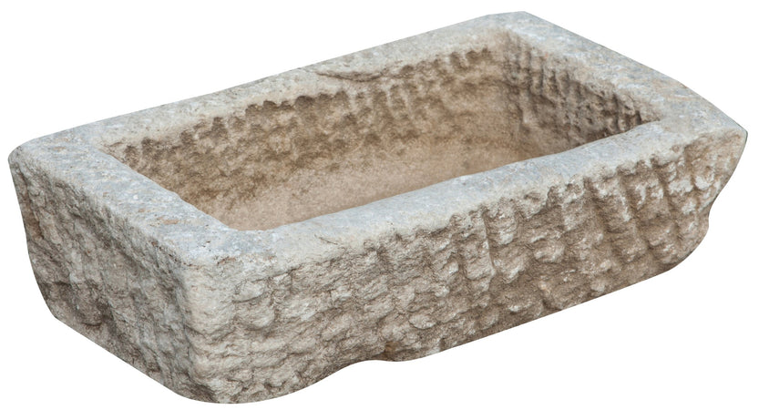Biscottini Vasca in pietra antica, misure assortite, 1 pc Vecchia pietra, passato Offerta